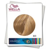 Vopsea Permanenta - Wella Professionals Koleston Perfect nuanta 8/0 blond deschis natural 